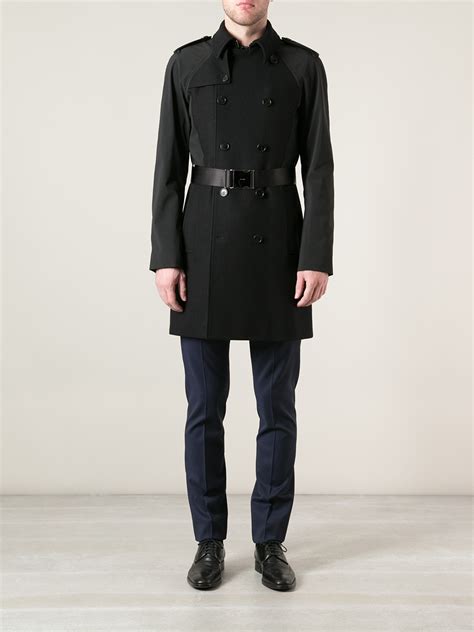 dior homme trench coat